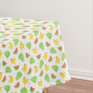 Mantel Modelo de lunar de la fruta tropical