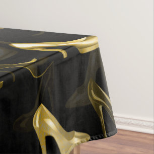 Mantel Modelo de oro de los zapatos de los tacones altos