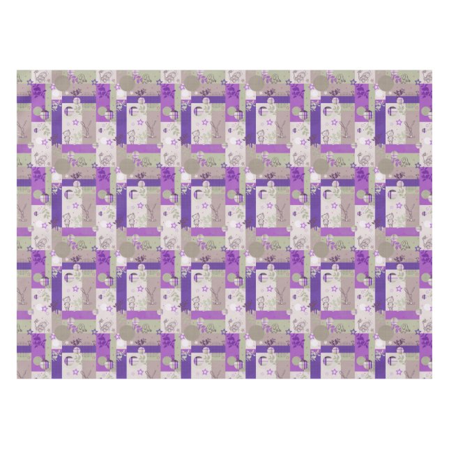 Mantel Modelo del edredón del bebé (Frente (Horizontal))