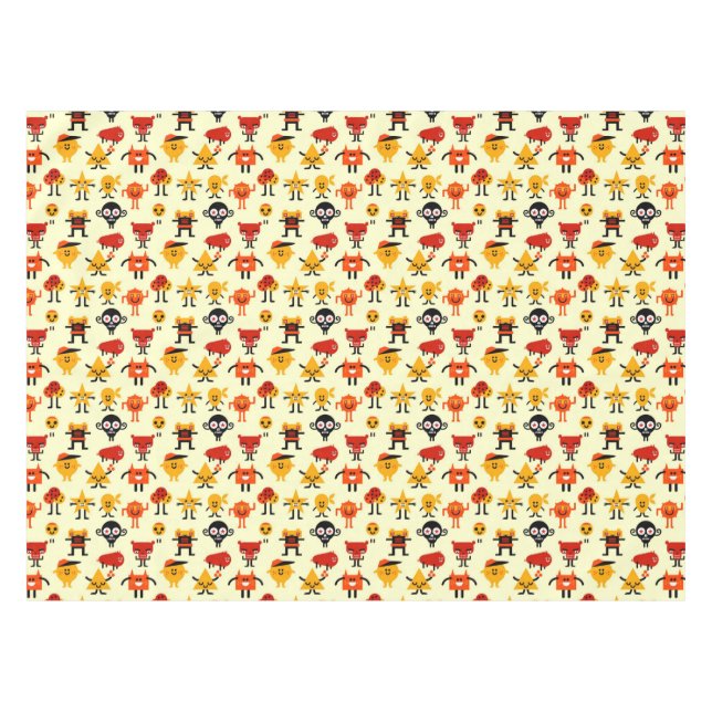 Mantel Modelo divertido de los monstruos (Frente (Horizontal))