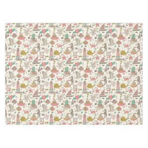 Mantel Modelo divertido del verano con las naves