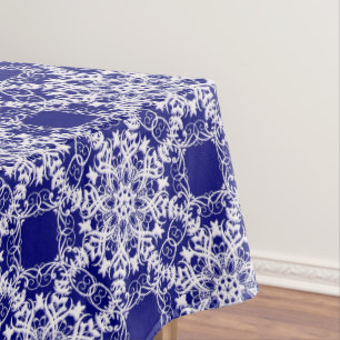 Mantel Modelo floral del cordón