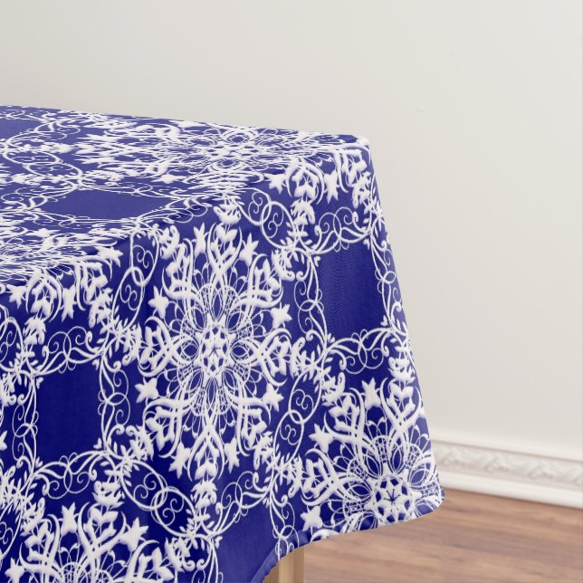 Mantel Modelo floral del cordón (In Situ)