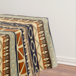 Mantel modelo inconsútil africano étnico