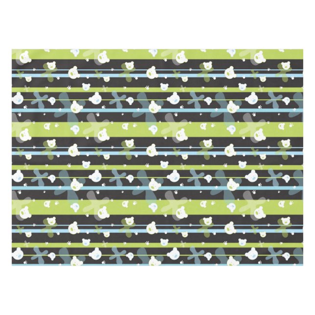Mantel Modelo lindo con pocos osos (Frente (Horizontal))