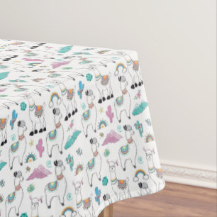 Mantel Modelo lindo de la llama del dibujo animado