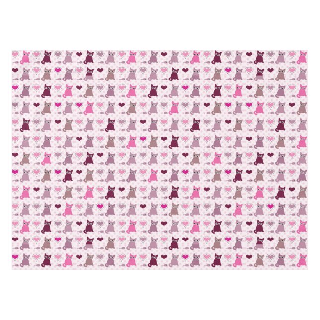 Mantel Modelo lindo de los chicas del gatito (Frente (Horizontal))