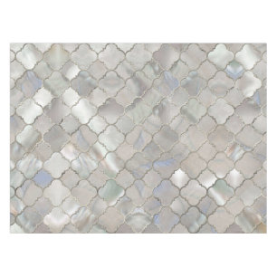 Mantel Modelo marroquí de Quatrefoil nacarado