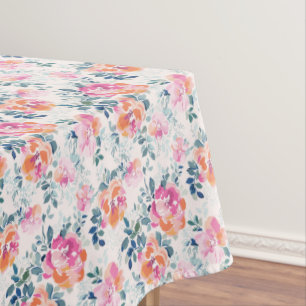 Mantel Modelo pintado de los rosas