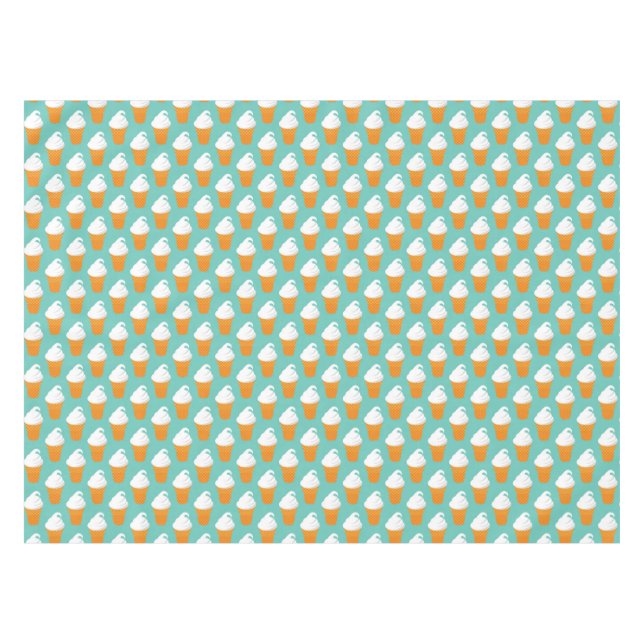 Mantel Modelo poner crema del cono de Vanilla Ice (Frente (Horizontal))