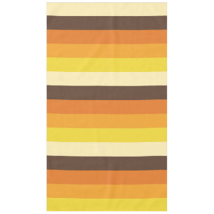 Mantel modelo rayado retro del color 70s