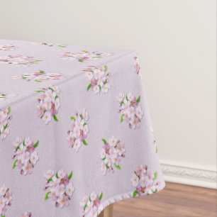Mantel Modelo retro floral de la primavera