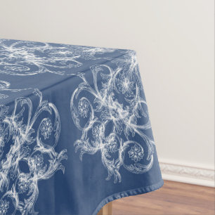 Mantel Modelo retro floral del estilo barroco