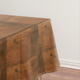 Mantel Modelo rústico de madera de Brown