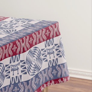 Mantel Modelo tribal africano étnico con los simbols