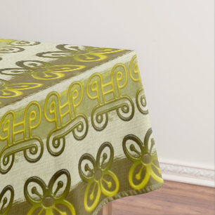 Mantel Modelo tribal africano étnico con los simbols de