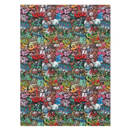 Mantel Modelo urbano de los caracteres de la pintada del