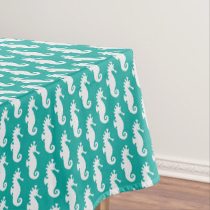 Mantel Modelo verde azulado 1 del Seahorse