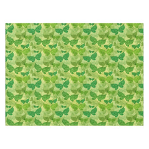 Mantel Modelo verde de la primavera