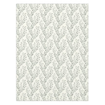 Modern Boho Floral Pattern Sage Cream