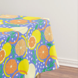 Mantel Modern Citrus Fruit Confetti Summer Amalfi Coast