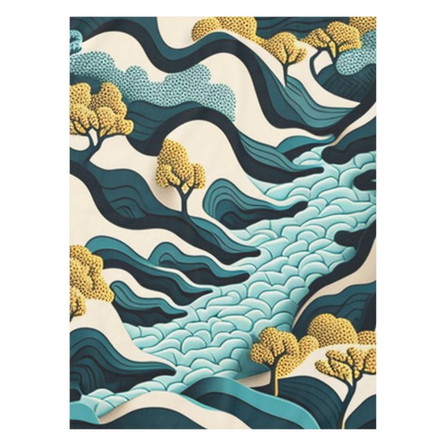 Mantel Modern Landscape (Anverso)