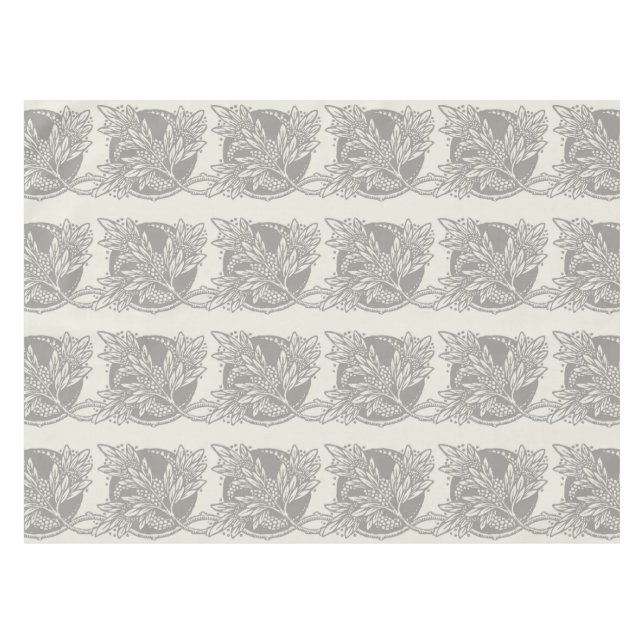 Mantel Modernidad Art Nouveau Sobriedad floral (Frente (Horizontal))