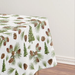 Mantel Moderno de Pino de Invierno