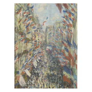 Mantel Monet 1878 La calle Montorgueil en París