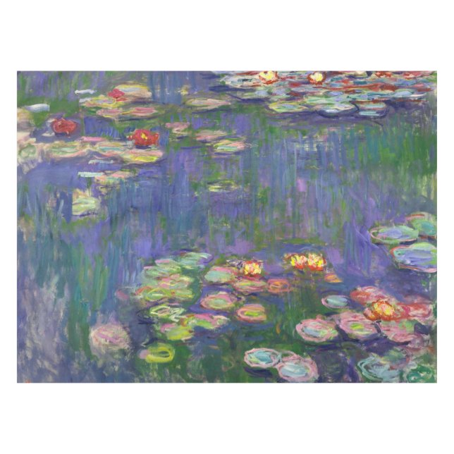 Mantel Monet Water Lilies Masterpiece Pintura (Frente (Horizontal))