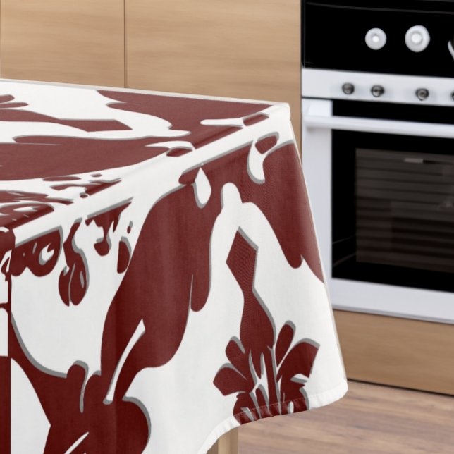 Mantel Monograma de Damasco de Vintage (Subido por el creador)