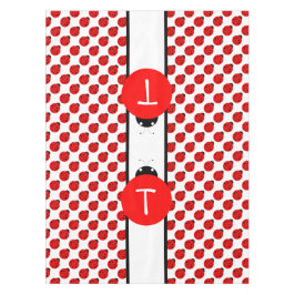 Mantel Monograma de insecto de labios