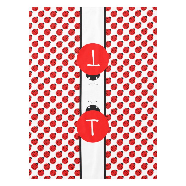 Mantel Monograma de insecto de labios (Anverso)