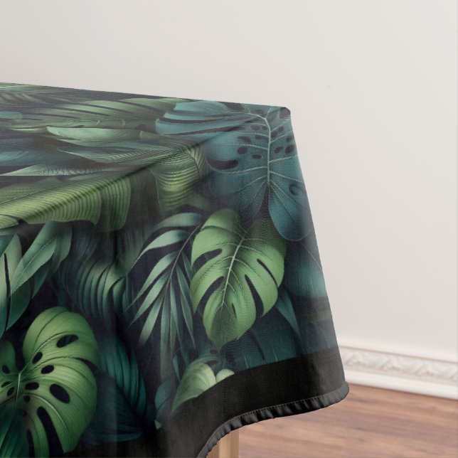 Mantel Monstera Botánico Tropical Verde Jungla  (In Situ)