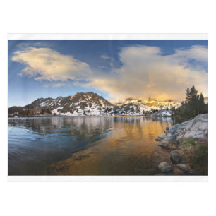 Mantel Montañas Ediza Lake Sunset - Sierra Nevada