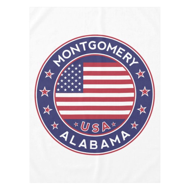 Mantel Montgomery, Alabama (Anverso)