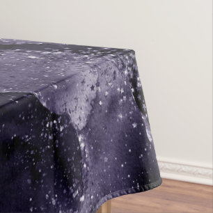 Mantel Moody Agate Glam Púrpura Indigo Profundo Mediano