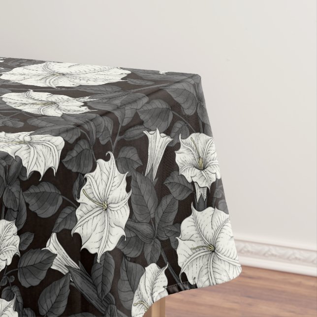 Mantel Moonflowers Tablecloth (In Situ)