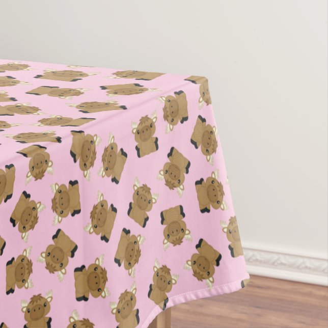 Mantel Moose Birday Party Pink (In Situ)