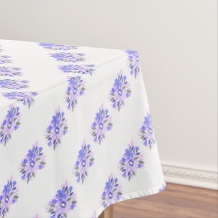 Mantel Morado Floral