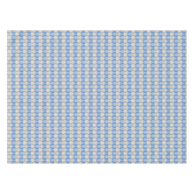 Mantel Moreno azul común de Candystripe (Frente (Horizontal))