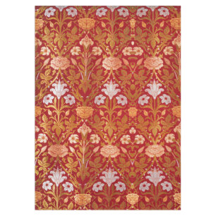 Mantel Morris - Patrón de flores de rosa y lirio vintage