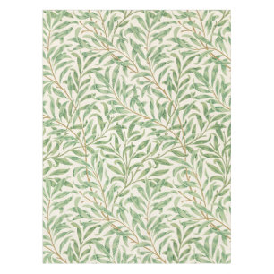 Mantel Morris - Patrón de hojas y ramas de sauce antiguas