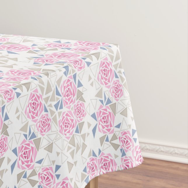 Mantel Mosaico, flores (In Situ)