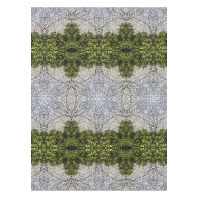 Mantel Moss verdes y arte de la naturaleza terrestre (Anverso)