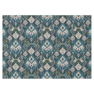 Mantel Motivos africano boho estampado floral Ikat