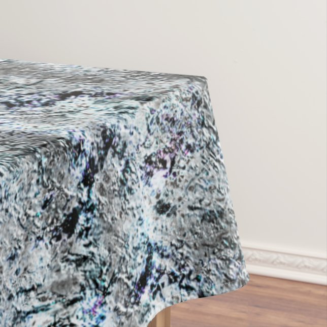 Mantel Muito Rústico fungo prateado sujo de carbono (In Situ)