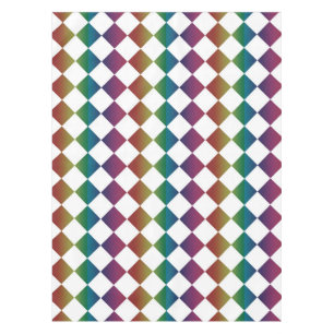 Mantel Multicolor Diamante Arlequín Multicolor Cuadros