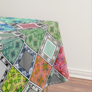 Mantel Multicolores , rústicos , parches , parches