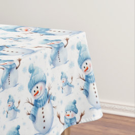 Mantel Muñecos de nieve felices